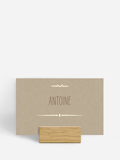 Marque-place mariage Rustic Love