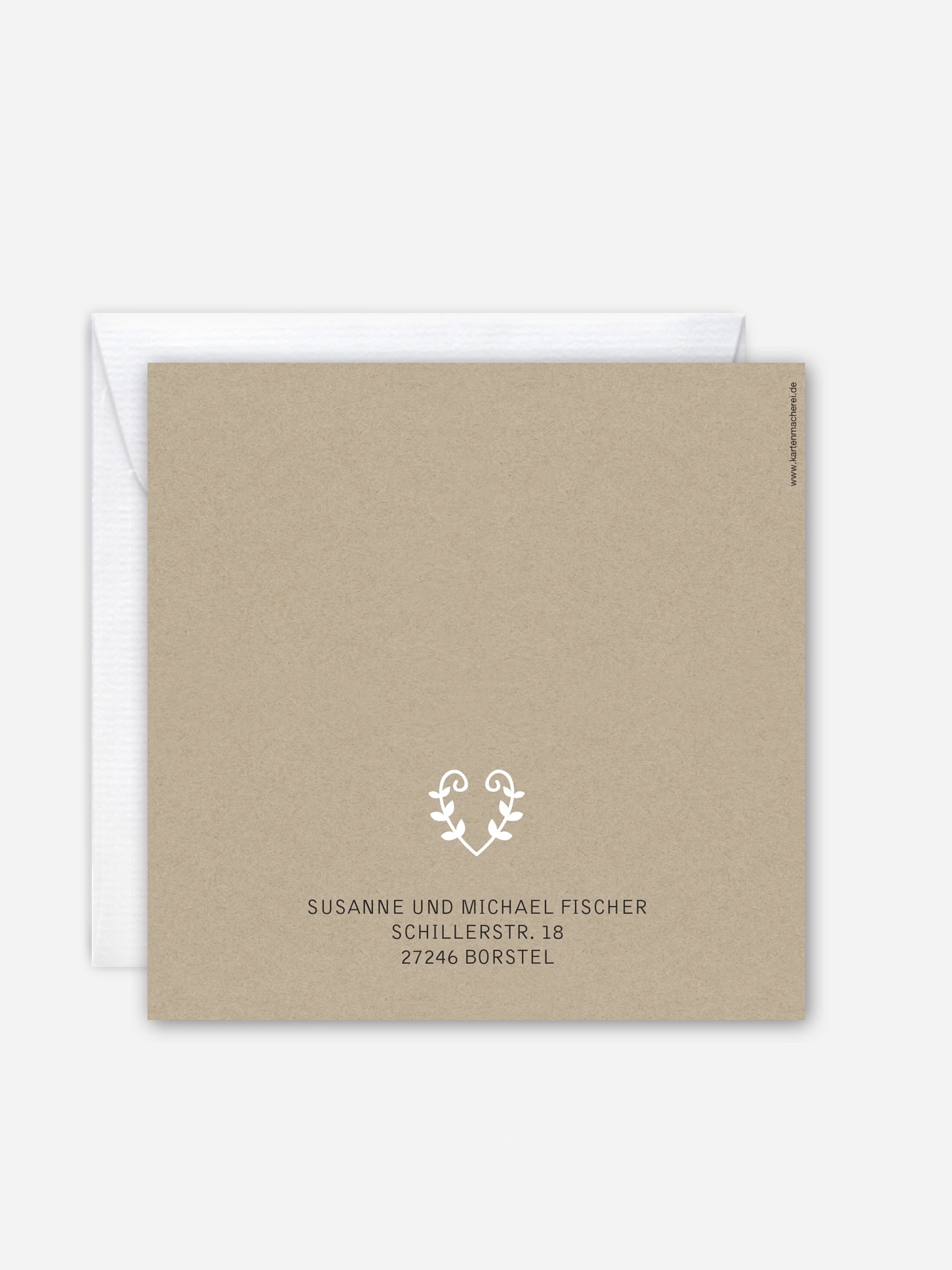 Einladung zur Silberhochzeit Rustic Love