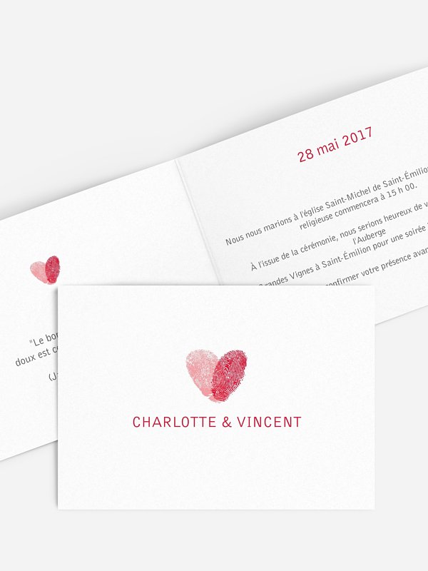 Empreinte du coeur