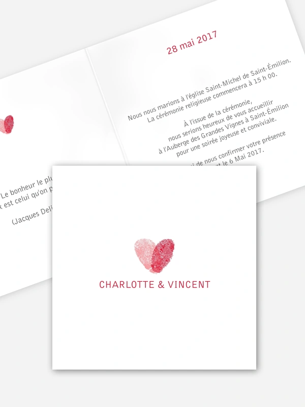 Empreinte du coeur
