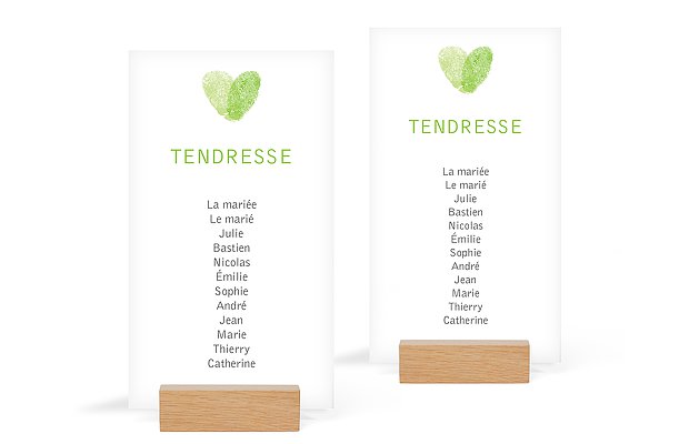 Noms de table mariage - originaux et personnalisables