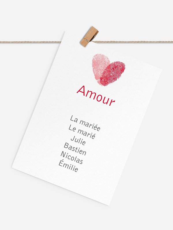 Empreinte du coeur