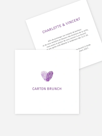 Empreinte du coeur Empreinte du coeur