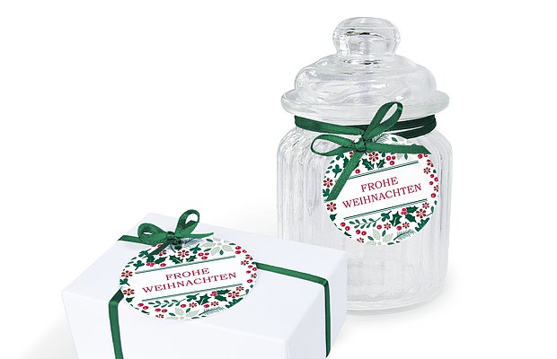 Geschenkeanhänger Holly