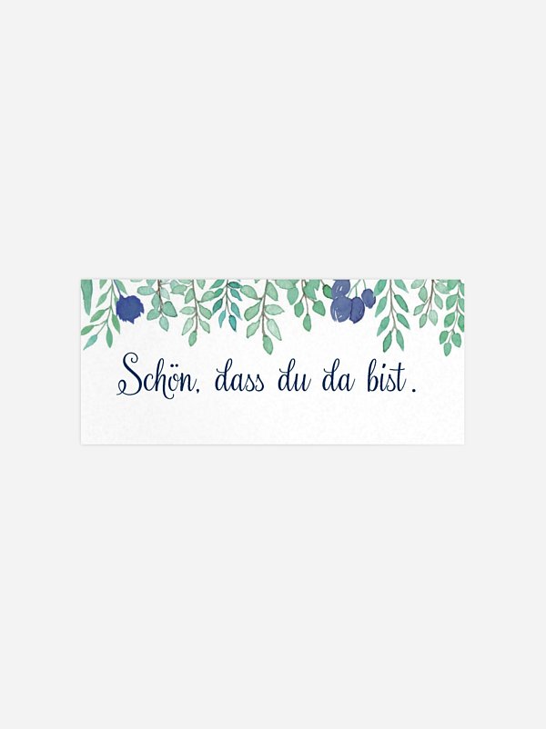 Geschenkaufkleber Hochzeit Bloomy