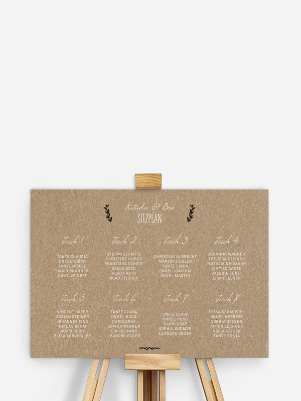 Rustic Love Kraftpapier