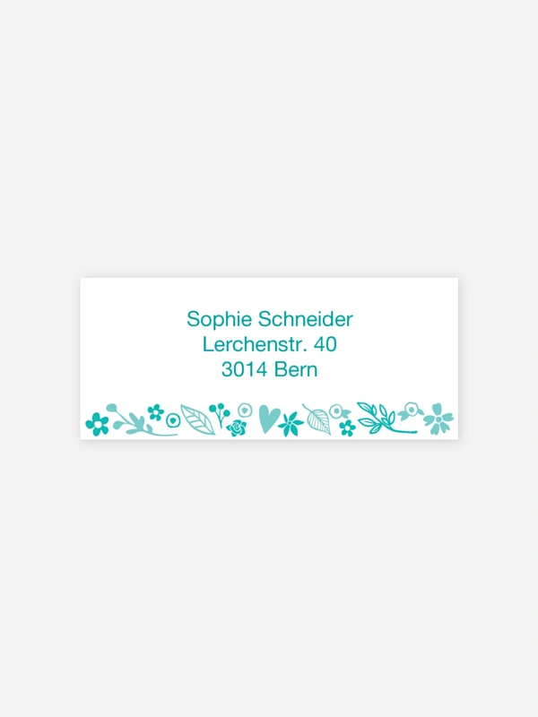 Florale Botschaft