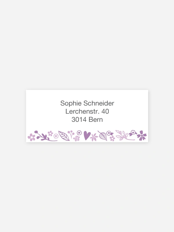 Florale Botschaft