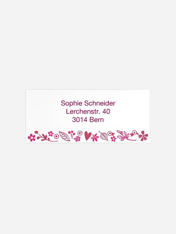 Florale Botschaft