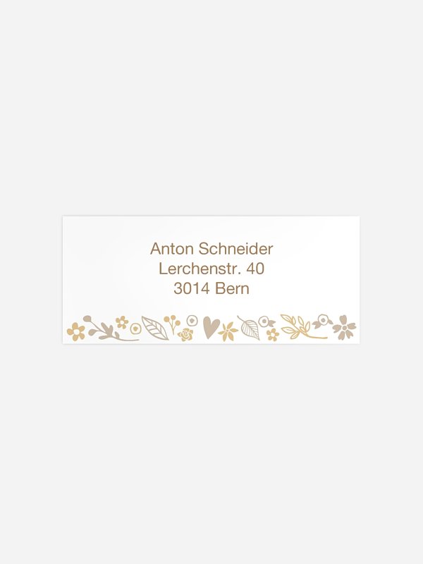 Florale Botschaft