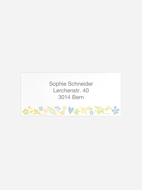 Florale Botschaft