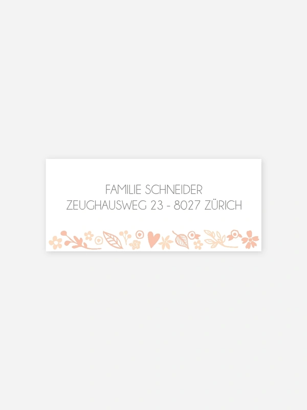 Florale Botschaft