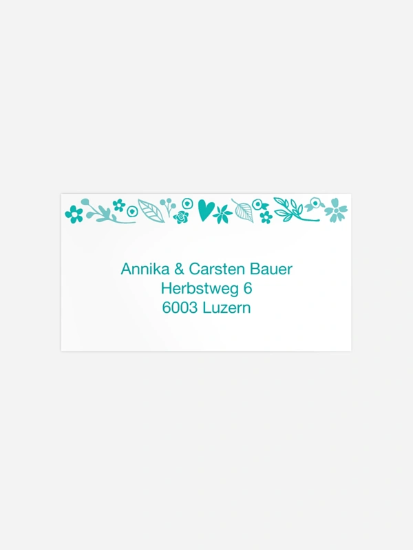 Florale Botschaft