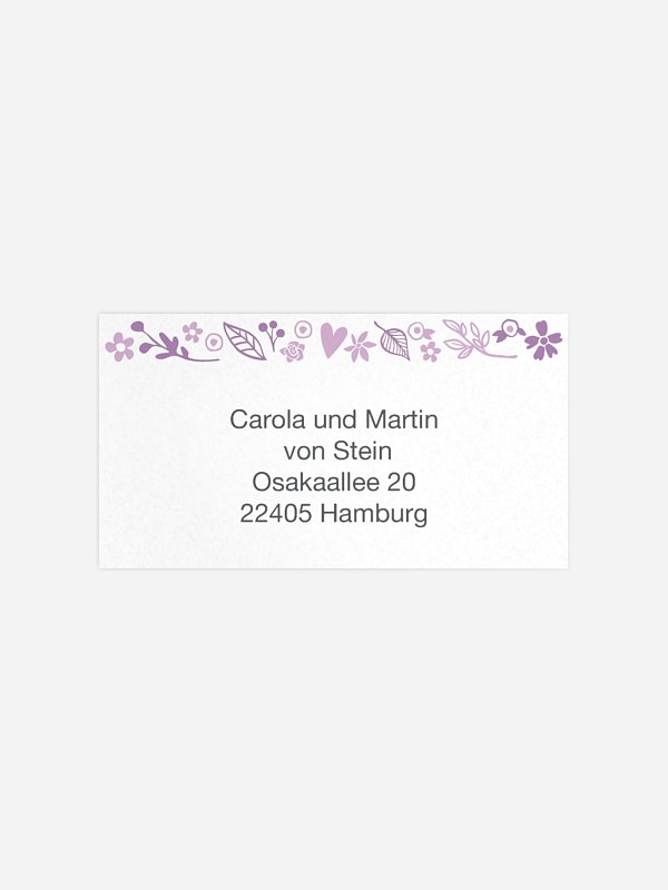 Florale Botschaft