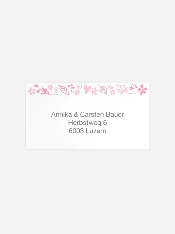 Florale Botschaft