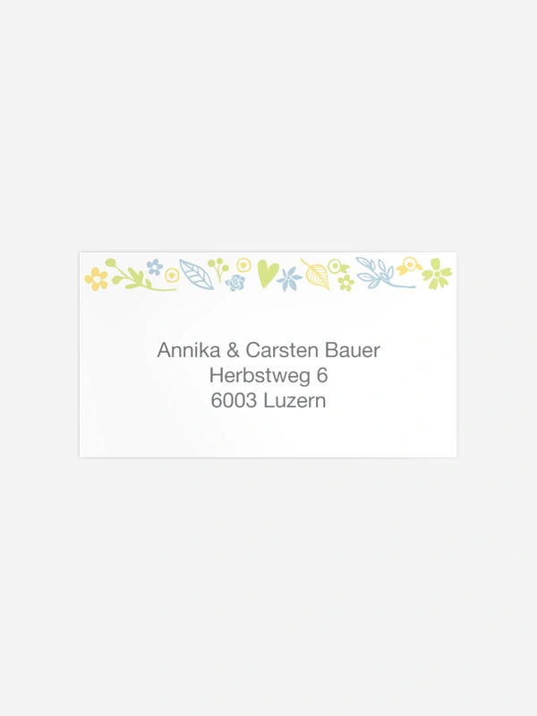 Florale Botschaft