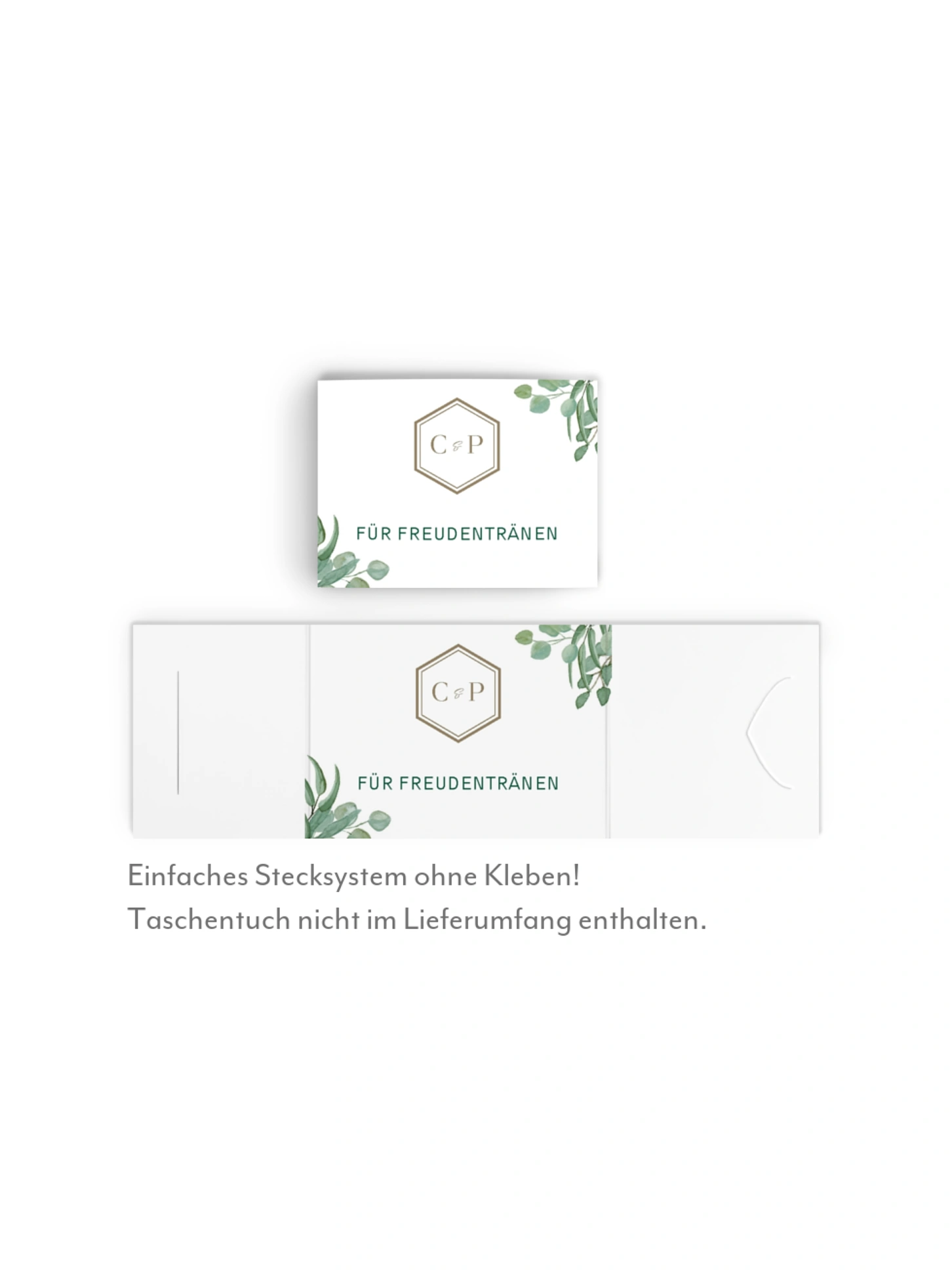 Freudentränen-Taschentücher Eucalyptus