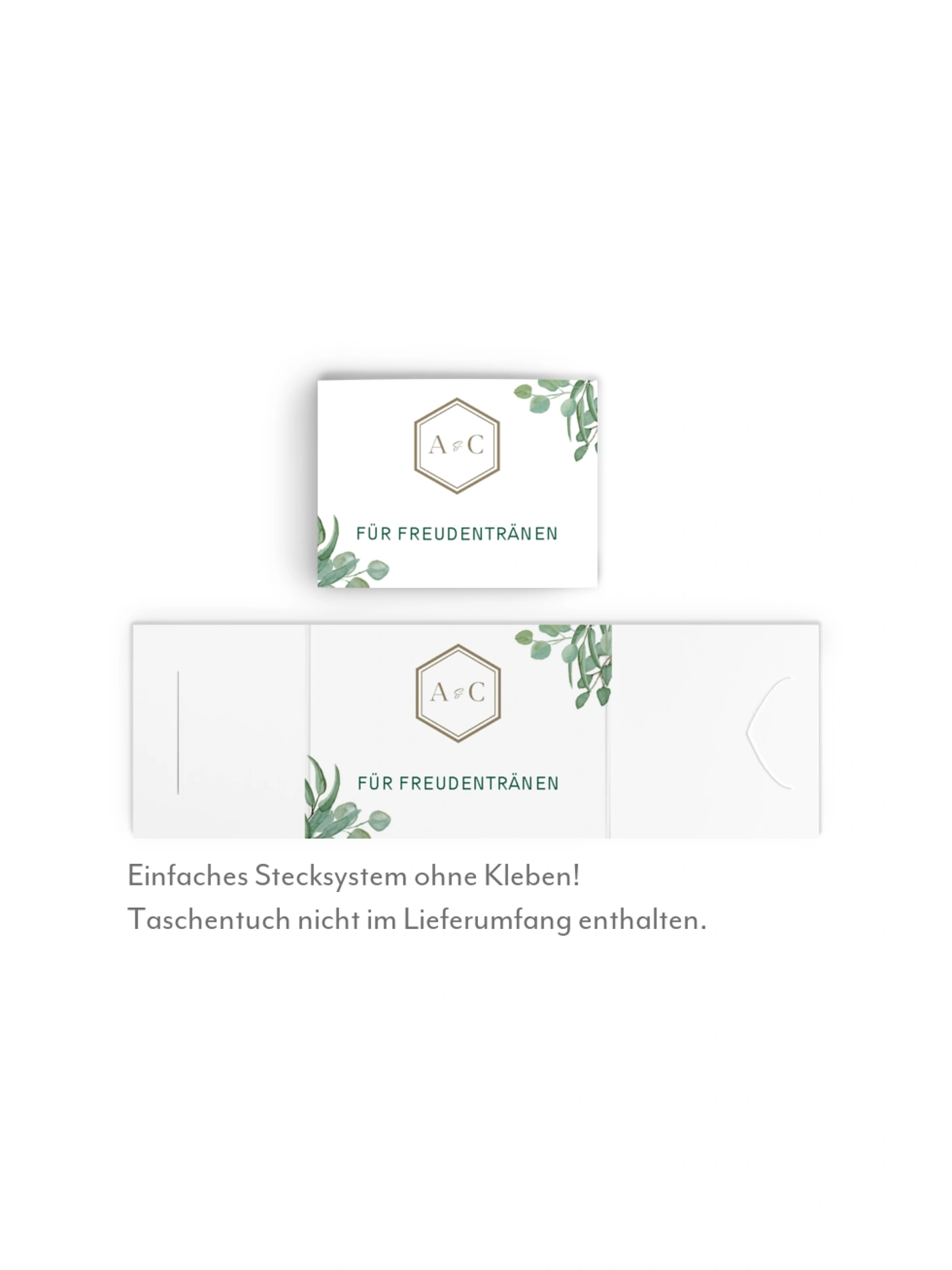 Freudentränen-Taschentücher Eucalyptus