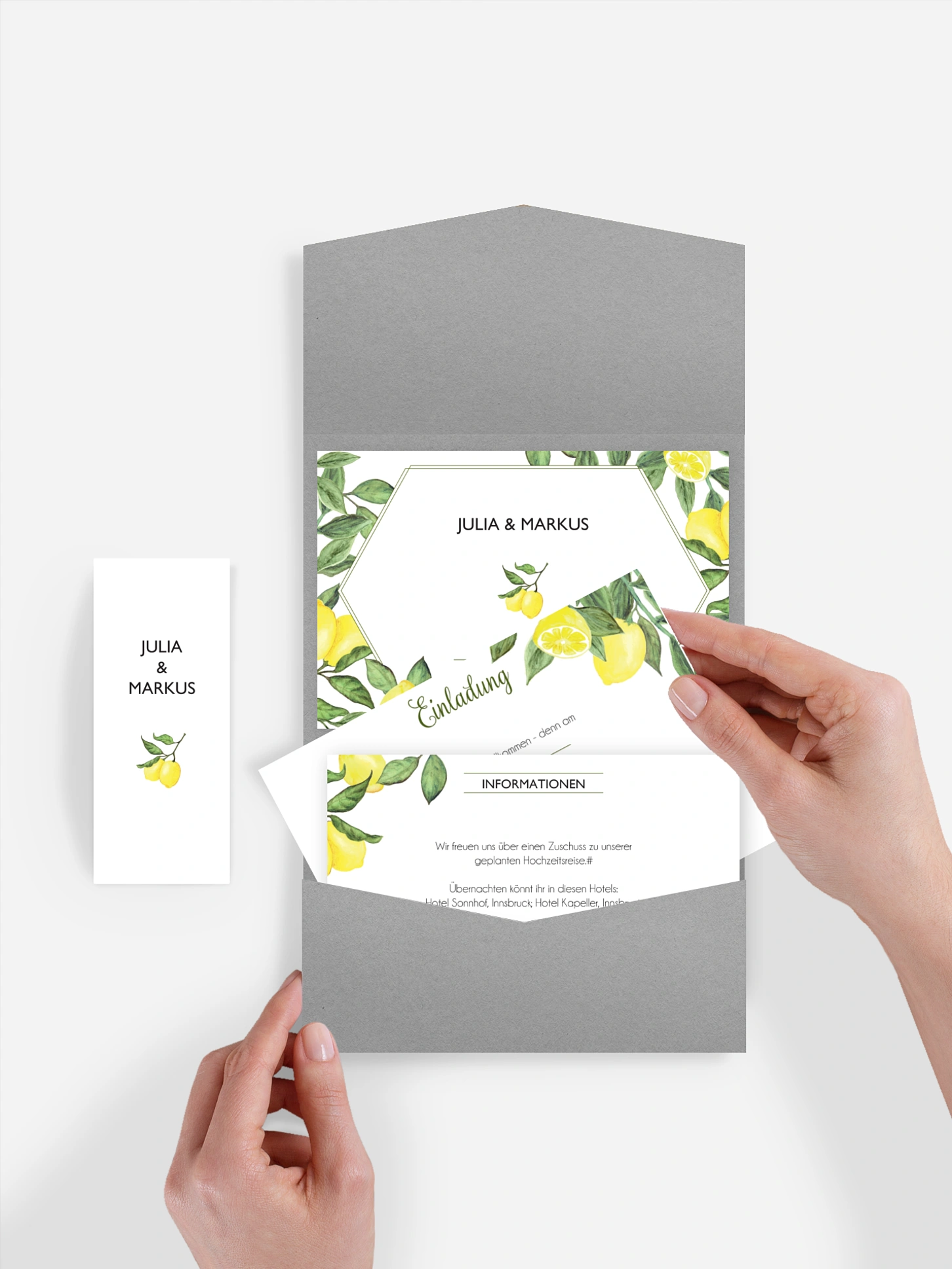 Hochzeitseinladung Amalfi