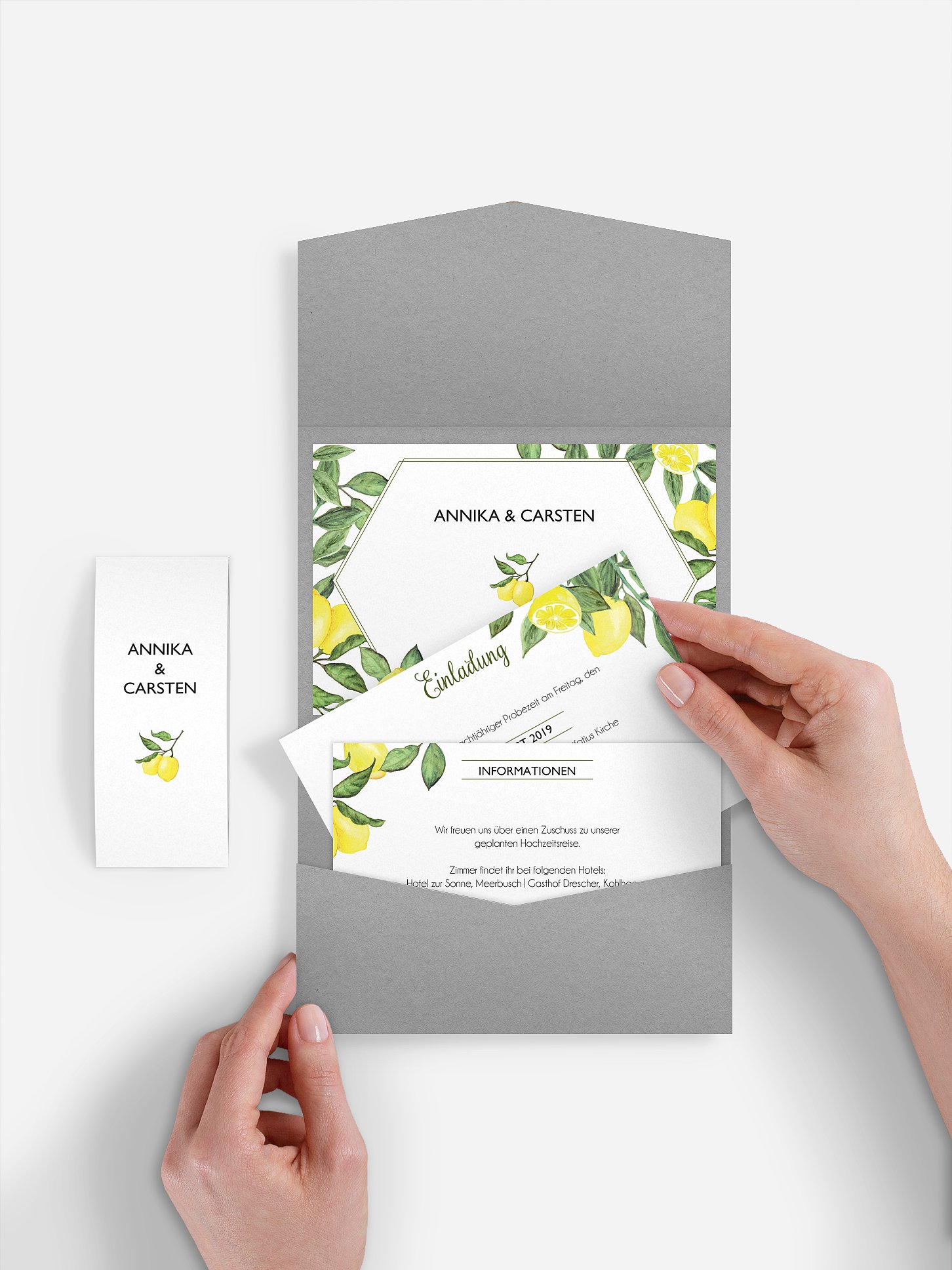 Hochzeitseinladung Amalfi