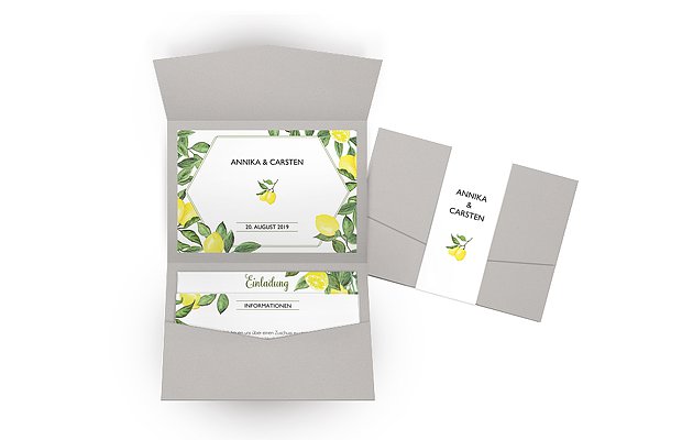 Hochzeitseinladung Amalfi