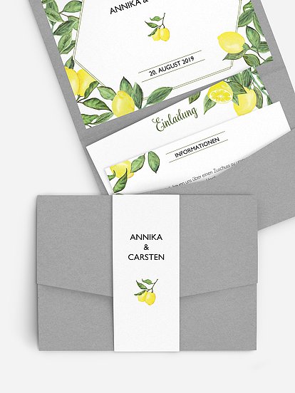 Hochzeitseinladung Amalfi