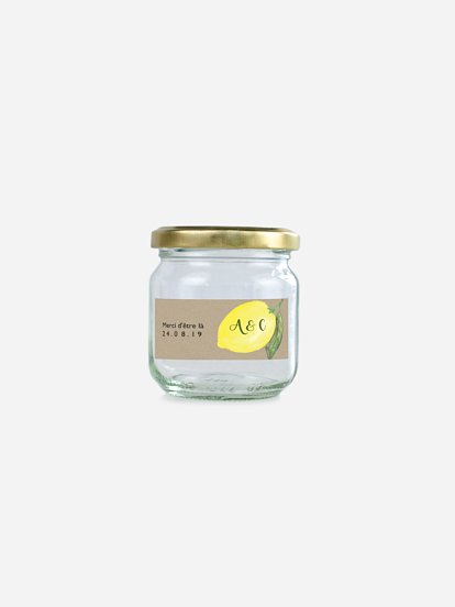 Étiquette cadeau mariage Amalfi