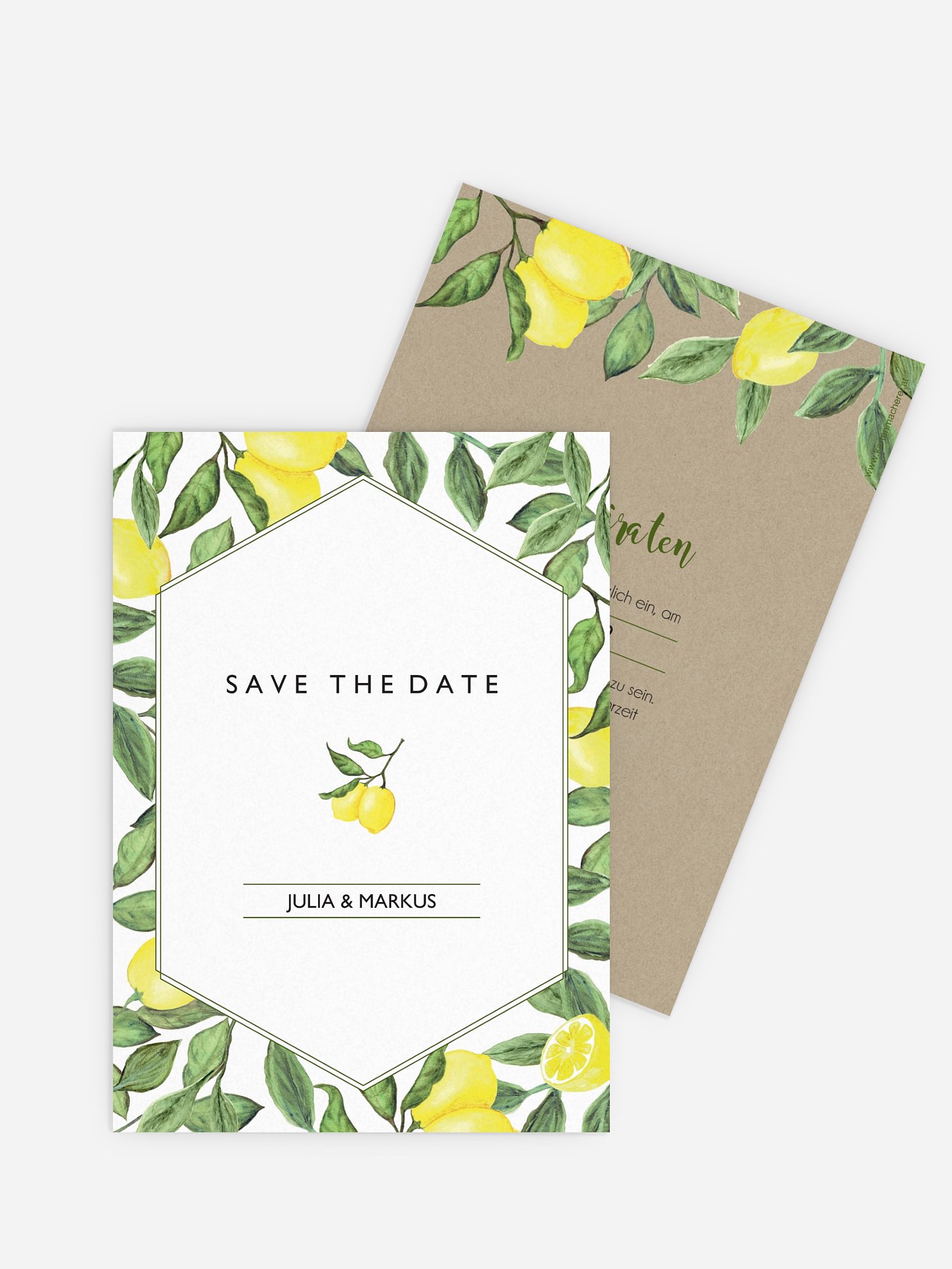 Save-the-Date Karte Amalfi