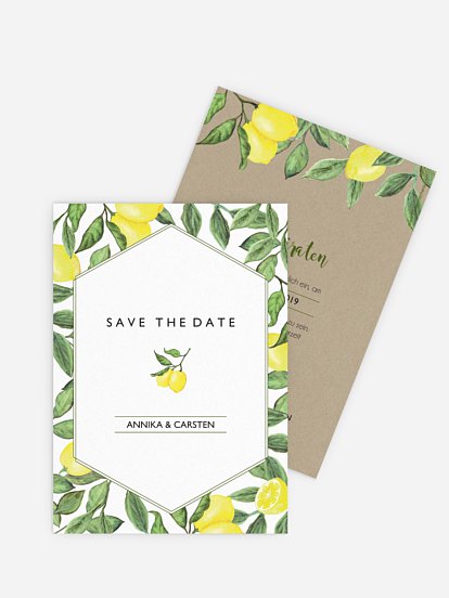 Save-the-Date Karte Amalfi