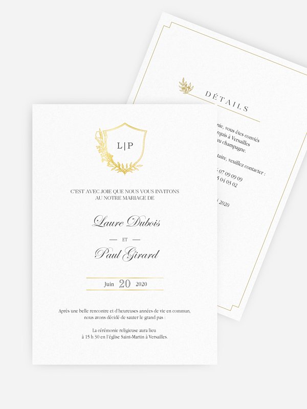 Couronne chic - Dorure