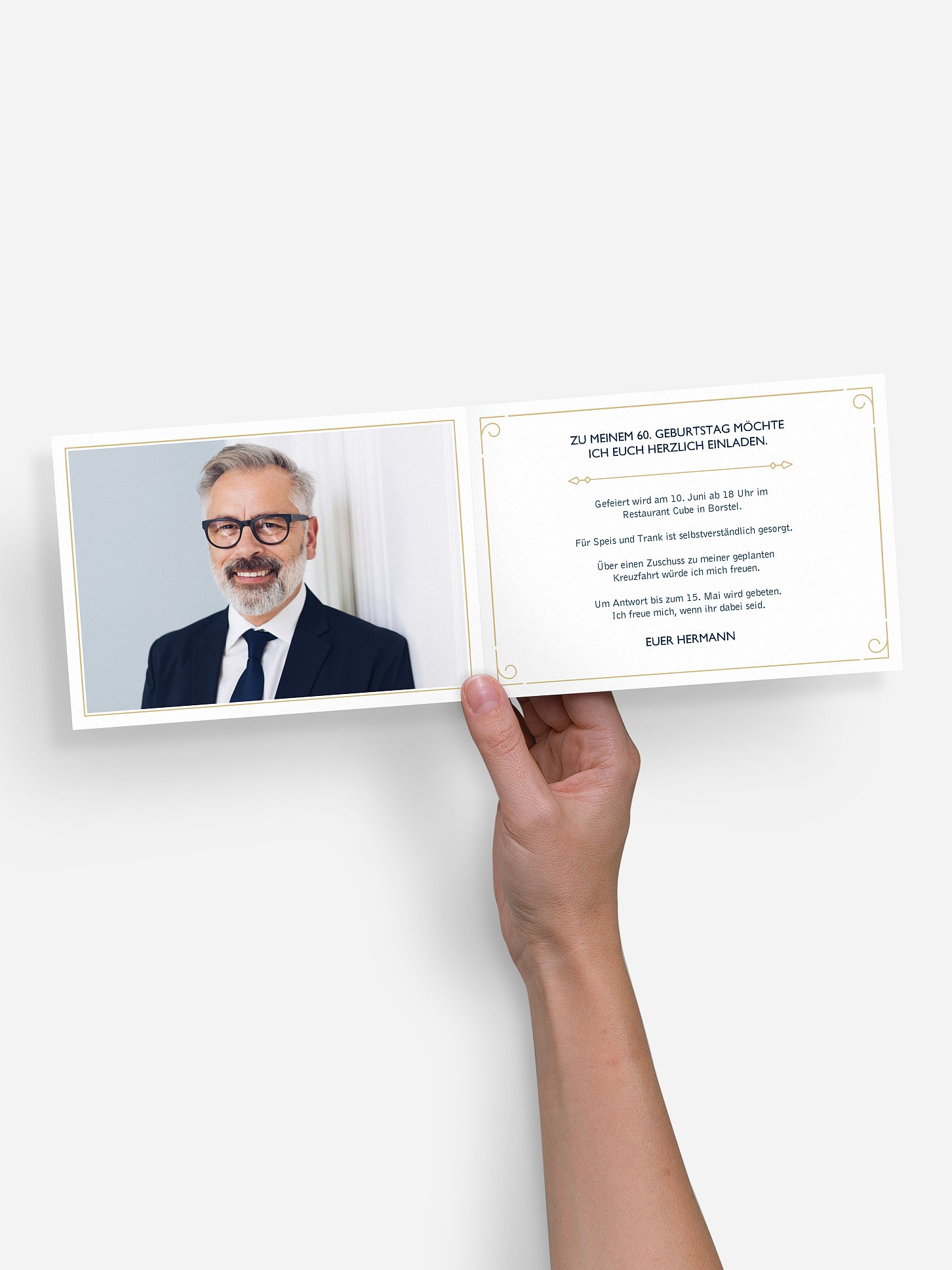 Einladung 60. Geburtstag Vergangene Zeiten