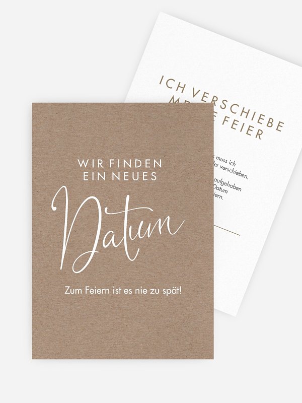 Geburtstagseinladung Neues Datum