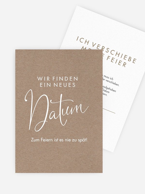 Geburtstagseinladung Neues Datum