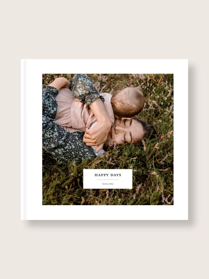 Fotobuch Hardcover Simple Label