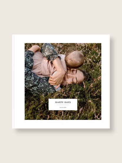 Fotobuch Hardcover Simple Label