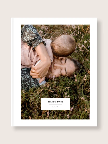 Fotobuch Hardcover Simple Label