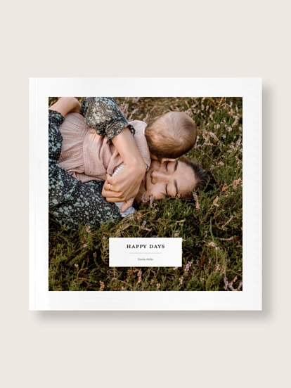 Fotobuch Softcover Simple Label