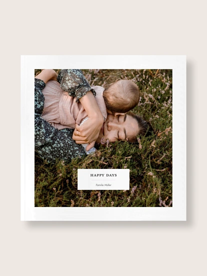 Fotobuch Softcover Simple Label