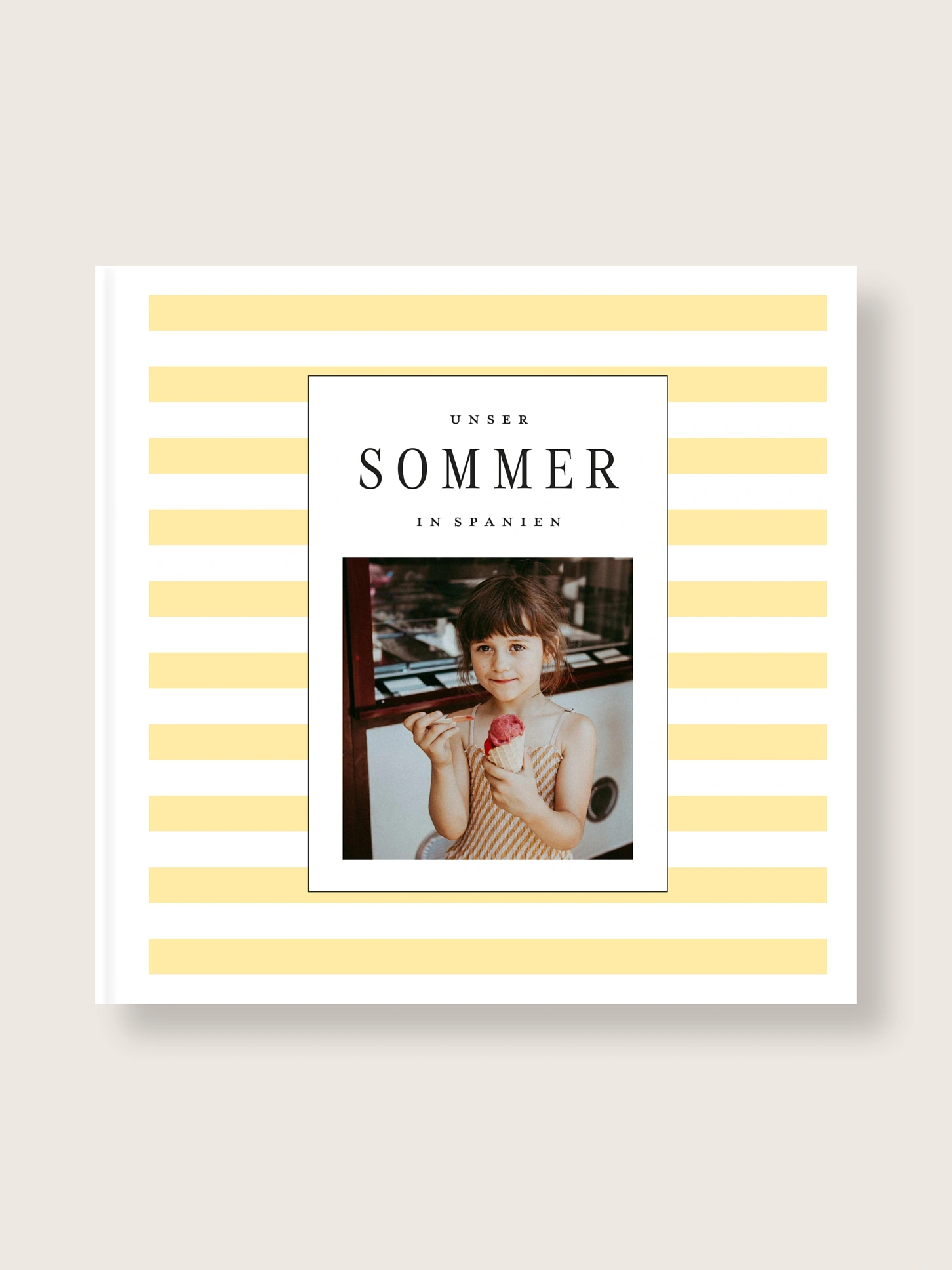 Fotobuch Hardcover Sommerstreifen