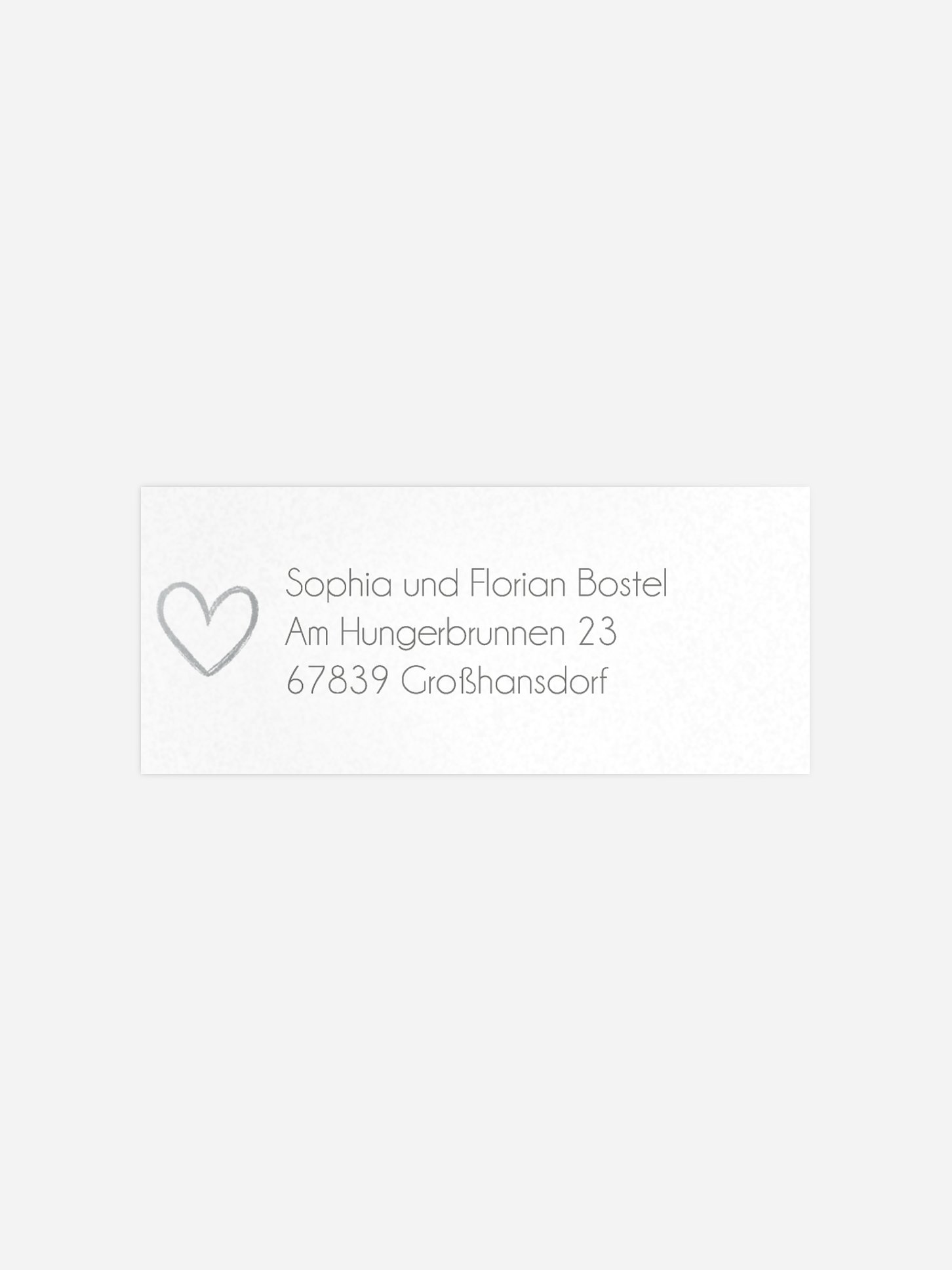 Absenderaufkleber Geburt Hey Baby
