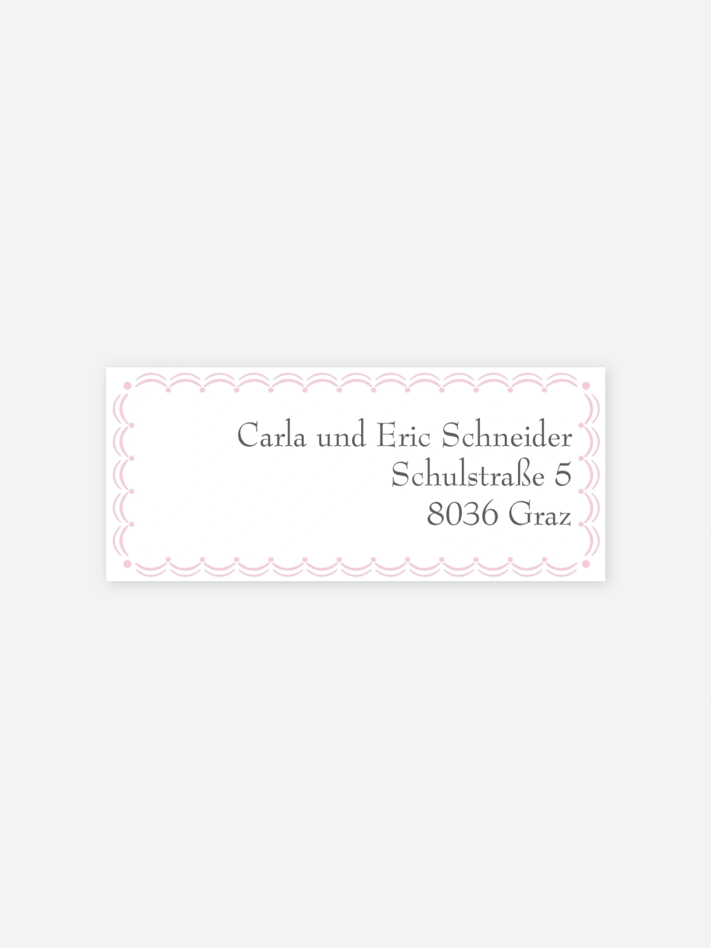 Absenderaufkleber Geburt Kinderwagen