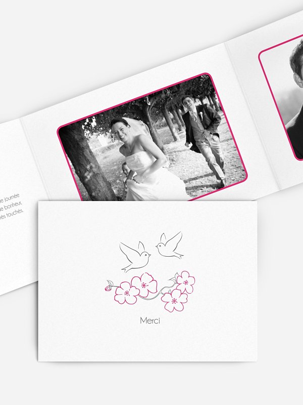 Carte de remerciements Freebird