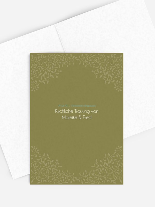 Kirchenheft Hochzeit Romance