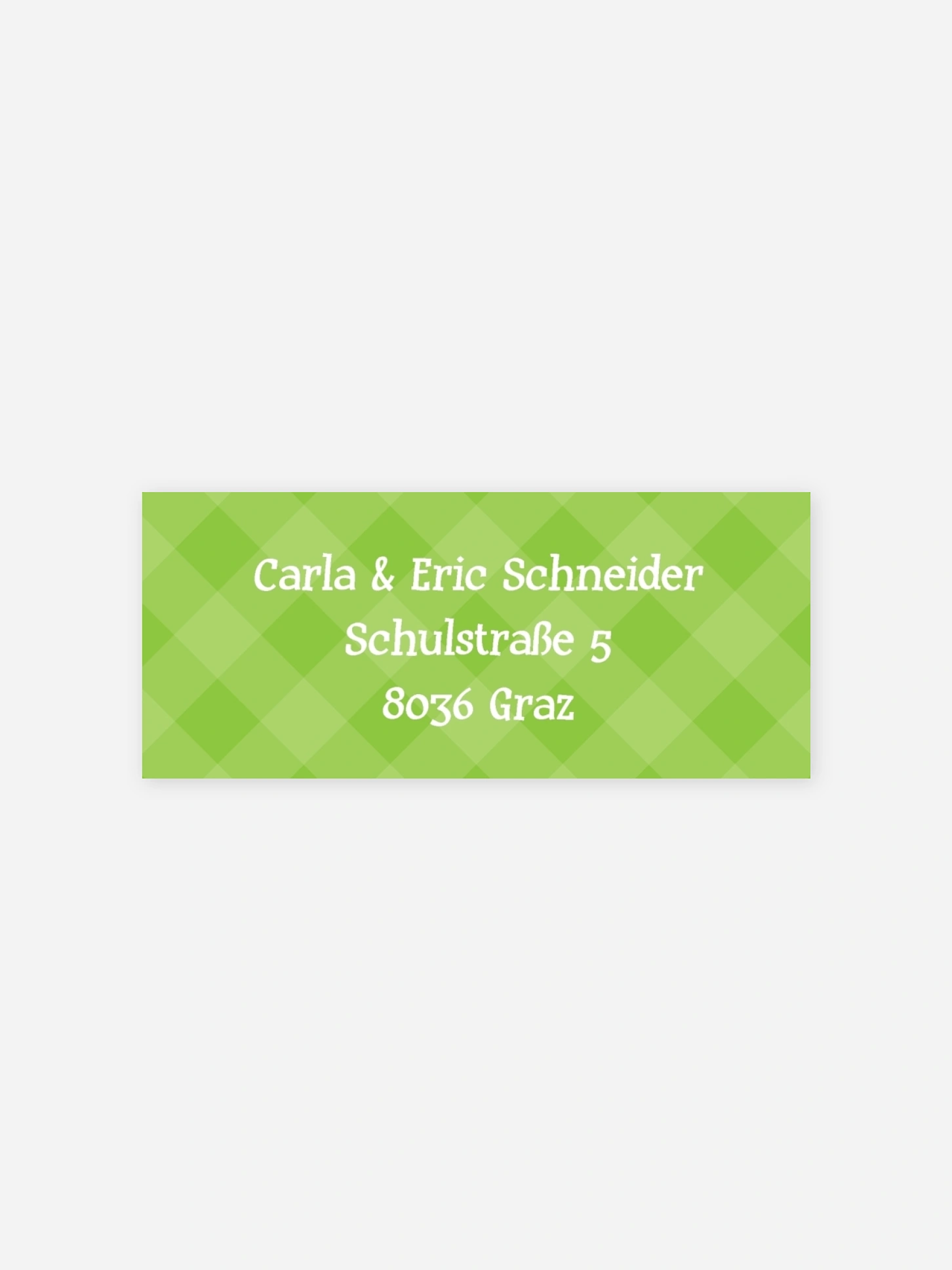 Absenderaufkleber Geburtstag Geschenk