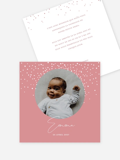 Faire-part naissance Etoiles féeriques