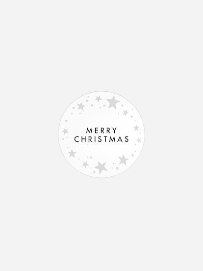 Geschenkaufkleber Weihnachten Galaxy Greetings Premium