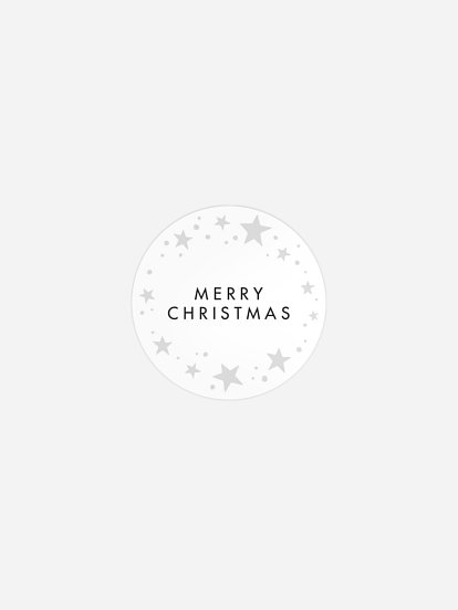Geschenkaufkleber Weihnachten Galaxy Greetings Premium