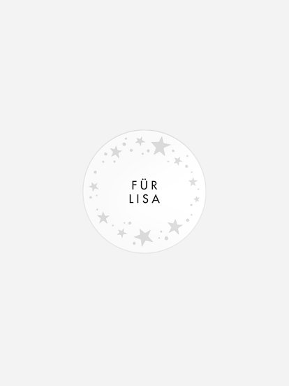 Geschenkaufkleber personalisiert Galaxy Greetings Premium