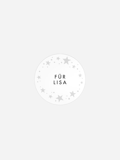 Geschenkaufkleber personalisiert Galaxy Greetings Premium