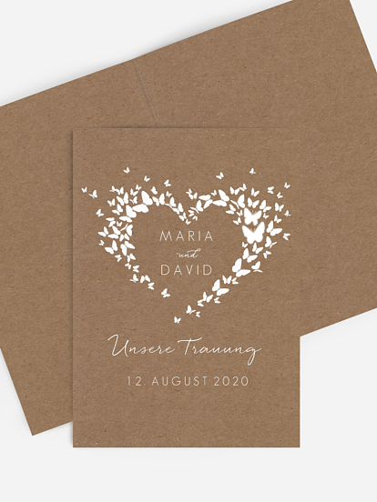 Kirchenheft Hochzeit Herzflattern